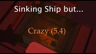 Roblox Flood Escape 2 - Sinking Ship but it's Crazy Difficulty??