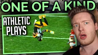 Swedish Dude Reacts to NFL Best "Athletic" Plays || HD