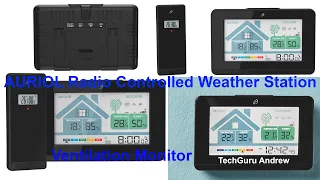 AURIOL Radio Controlled Weather Station & Ventilation Monitor REVIEW