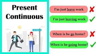 PRESENT CONTINUOUS Tense 🤔   Easy Explanation