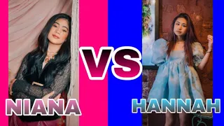 Niana Guerrero Vs Hannah Balanay (thexhan) | Short TikTok Dance Compilation