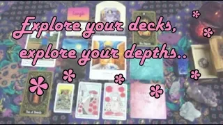My Sacred Patchwork Method | Combining Decks Without Spread Positions!