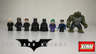 Xinh Dark Knight Batman Minifigures (custom non LEGO) -  X0341