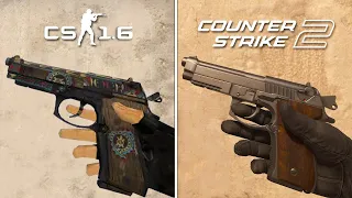 CS 1.6 vs CS2 - Physics and Details Comparison