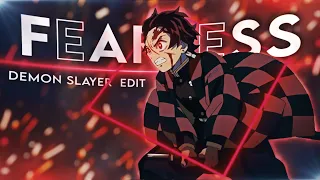 Demon Slayer - Fearless [Edit/AMV]