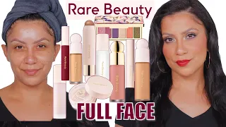 FULL FACE OF RARE BEAUTY MAKEUP & ALL DAY WEAR TEST *oily skin* | MagdalineJanet