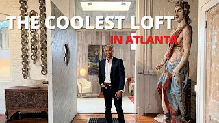 Inside the most unique loft in Atlanta | Allied Factory Lofts in Atlanta | Atlanta GA Home Tour