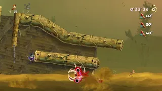 Rayman Legends - Quick Sand ( Speed - Time ) 40 sec