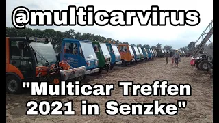 IFA DDR Multicar M25 "Multicar Treffen 2021 in Senzke" 👍 👍 🚛🚜
