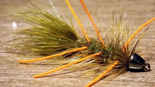 Woolly bugger rubber legs fly tying instructions by Ruben Martin