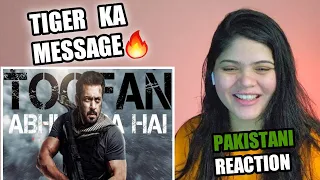 Pakistani React To TIGER 3 TEASER OFFICIAL ANNOUNCEMENT WITH "TIGER KA MESSAGE" | SALMAN KHAN |