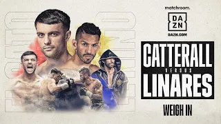 JACK CATTERALL VS. JORGE LINARES WEIGH IN LIVESTREAM