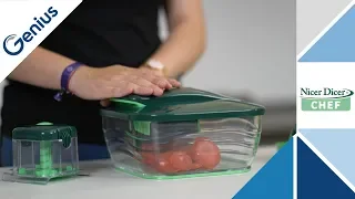 GENIUS | Nicer Dicer Chef + Chef S - Anwendungsbeispiele Teil 1