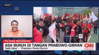 Prabowo Melanjutkan Jokowi, Partai Buruh Tetap Optimistis Omnibus Law Direvisi | Pilihan Indonesia