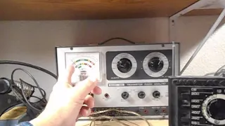 Testing the B&K 960 Using a Russian Transistor Radio