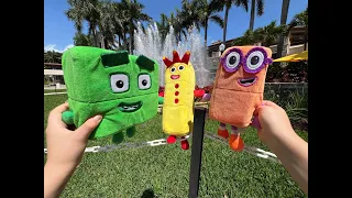 NEW! Numberblocks find a Fountain Park!