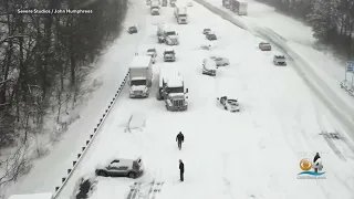 Millions Of People Along East Coast Dealing With Nasty Winter Storm