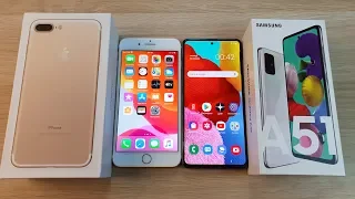 IPHONE 7 PLUS VS SAMSUNG GALAXY A51 - ЧТО ВЗЯТЬ? ПОЛНОЕ СРАВНЕНИЕ!