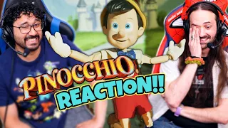 Oh Boy...PINOCCHIO (2022) MOVIE REACTION!! First Time Watching | Disney Plus