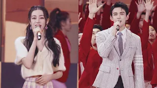 Dilraba Dilmurat and Wu Lei's Performance at CCTV Youth Day