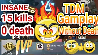 NEW WORLD RECORD!!! DEATHMATCH!!! - 0 DEATHS with 15 KILLS RECORD - Pubg Mobile Lite