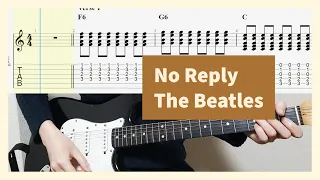 The Beatles - No Reply Guitar Tab