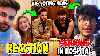 Bigg Boss Voting News - Fukra Insaan Admitted in Hospital, Triggered Reacts, Aashika Support Elvish