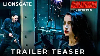 Ballerina Trailer (2024) - A John Wick Spin-Off Movie | Ana De Armas, Keanu Reeves