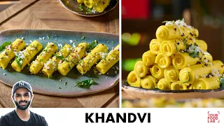 Khandvi Recipe with Tips | खांडवी बनाने का आसान तरीका | Chef Sanjyot Keer