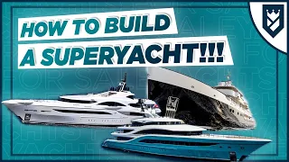 HOW TO BUILD A SUPERYACHT - AT TURQUOISE YACHTS!