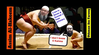 Uthman ibn Farooq schooled by Assim AL Hakeem & Christian on 6 Kalima in Islam