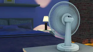 Relaxing Oscillating Fan Noises for Sleep | 10-Hour Fan Sounds