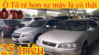 Ô Tô rẻ hơn xe máy là có thật | 25 triệu | mitsubishi jolie & pajero 7 chỗ | 0932494949