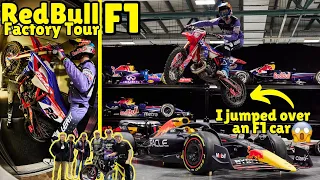 JONNY WALKER - REDBULL RACING F1 FACTORY TOUR WITH MAX VERSTAPPEN AND SERGIO PEREZ