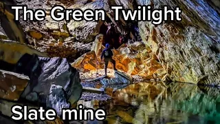 The GREEN TWILIGHT -Slate Mine- Wales U.K.