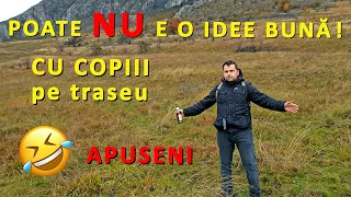 O IDEE BUNA? Cu copiii la munte, pe traseu, toamna la PIATRA SECUIULUI, langa Rimetea, judetul Alba