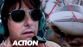 Tom Cruise Crashes A Plane | American Made (2017) | All Action