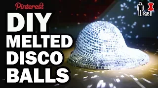 DIY Melted Disco Balls - Pinterest Test #90 - Man Vs Pin