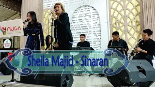 Sheila majid - Sinaran, Live cover Nuga band, Medan. Perform live di Resepsi Pernikahan.