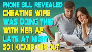 Phone Bill Revealed Cheating Wife Was Doing This With Her AP Late At Night So I Kicked Her Out