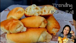 Trending Buko Roll! Malambot Na Tinapay With Buko Pie Filling!