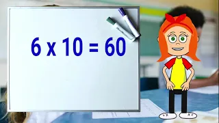 La table de 6 (Apprendre les tables de multiplication)