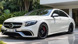 The Future of Performance: 2024 Mercedes-AMG S63’s Hybrid Powertrain”full review