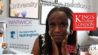 UNIVERSITY DECISION REACTIONS 2021 (Law) | UK, Nottingham, Birmingham, Bristol, Warwick and Kings!