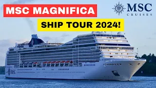 MSC Magnifica Ship Tour 2024! 4K