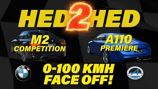 BMW M2 Competition VS Alpine A110 Premiere | Under 5s 0-100 Kmh FACE OFF!