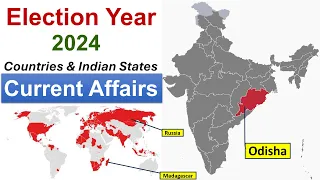 Election Calendar 2024 | Countries & Indian States | #ossc #opsc #odishacurrentaffairs