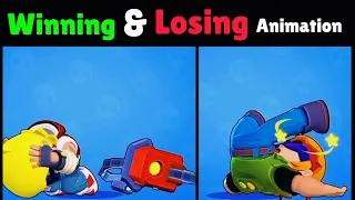 NEW Brawler Buster Winning & Losing Animation | Chainsaw Buster | Brawl Stars