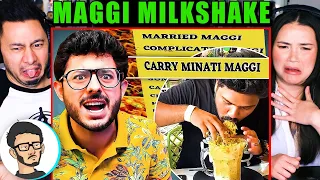 CARRYMINATI | Indian Food Magic - Reaction!