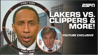 Stephen A. & Mad Dog DO NOT see eye to eye on Lakers vs. Clippers debate 🍿 | First Take YT Exclusive